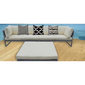 Honeycutt Deep Seating Sofa with Cushions