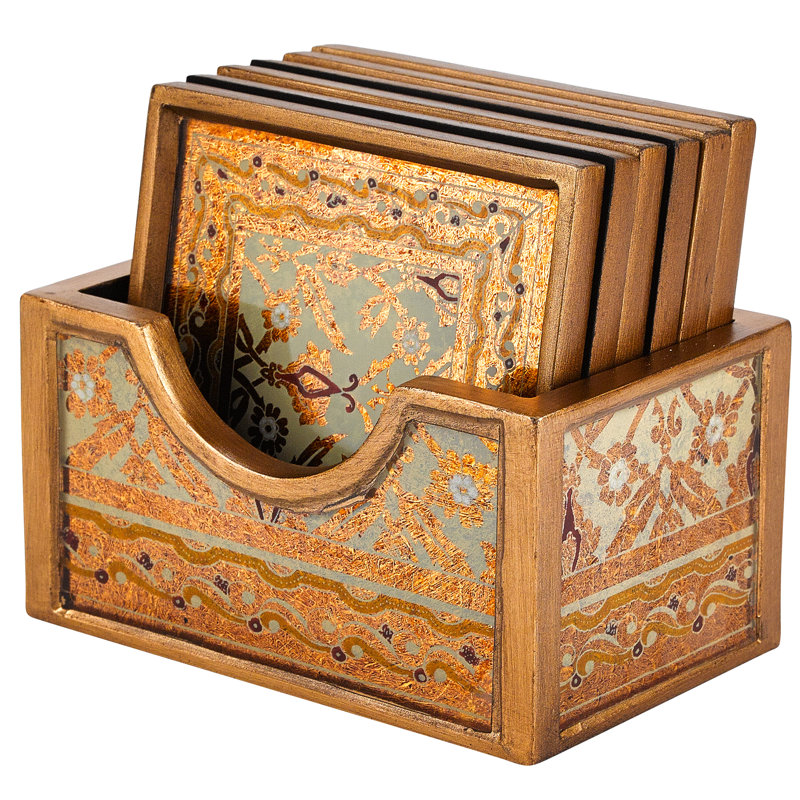 Antigua 7 Piece Coaster Set