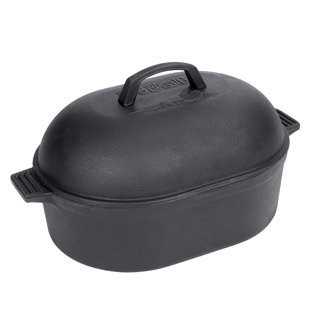 enameled cast iron roasting pan
