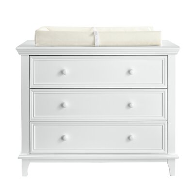 Kolcraft 3 Drawer Standard Dresser Color White