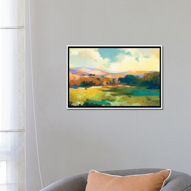 Global Gallery Julia Purinton Top of The Field Giclee Stretched Canvas Artwork 32 x 24 