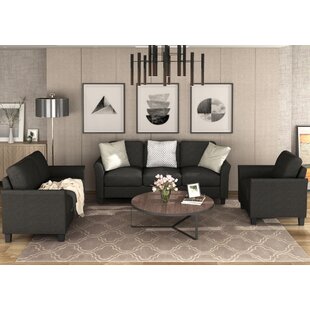 Fadak 3 Piece Living Room Set by Red Barrel Studio