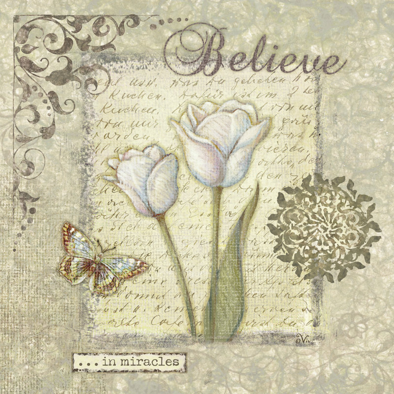 Word Inspiration III Size: 20" H x 20" W x 1.25" D