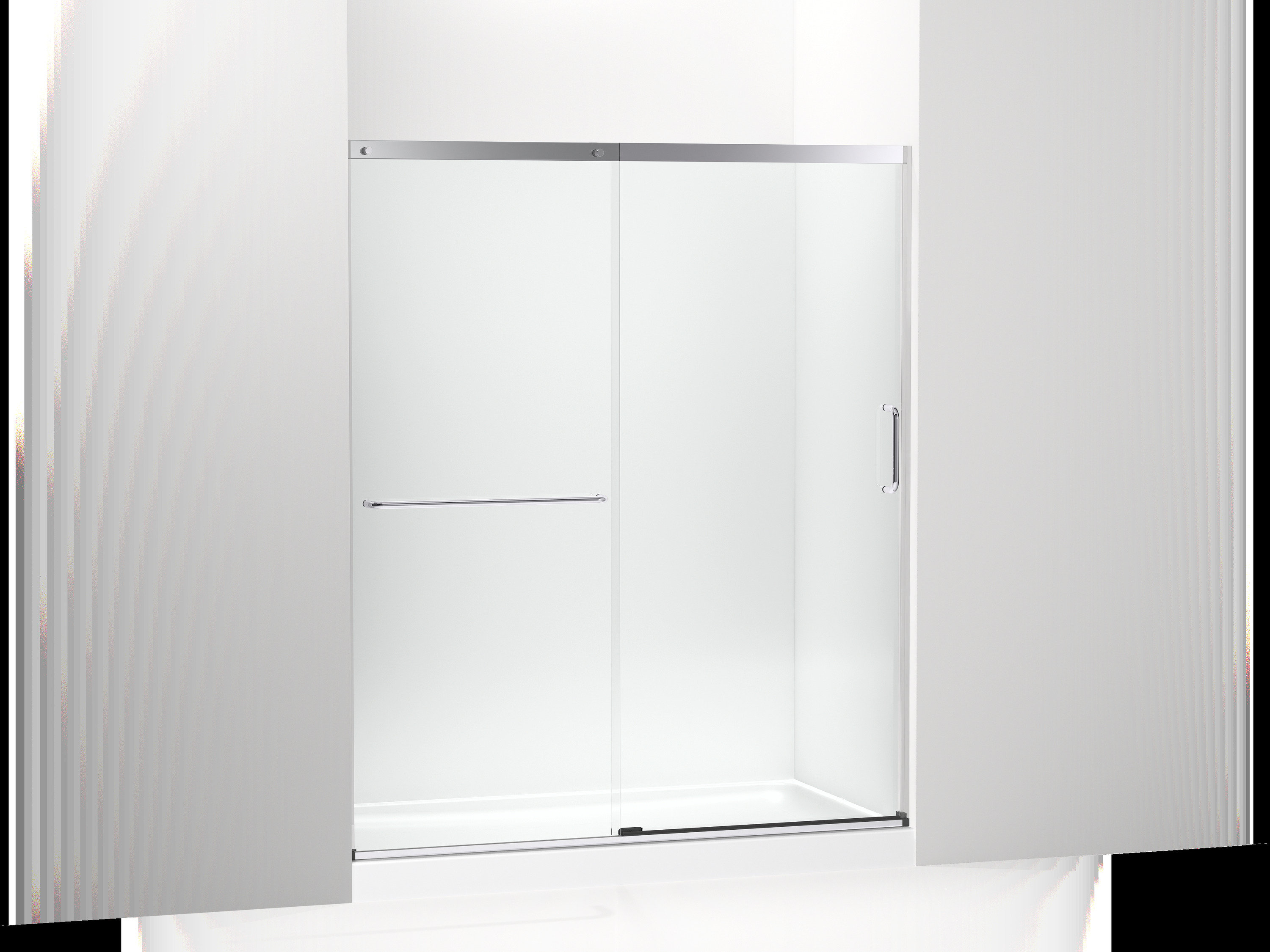 Kohler Elate Sliding Shower Door, 701/2In H X 561/4 595/8In W