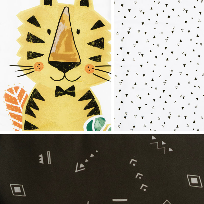 tiger crib bedding