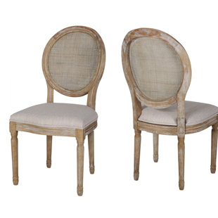 Evelina Solid Wood Dining Chair (Set Of 2) by One Allium Way