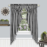 Red And White Gingham Curtains Wayfair