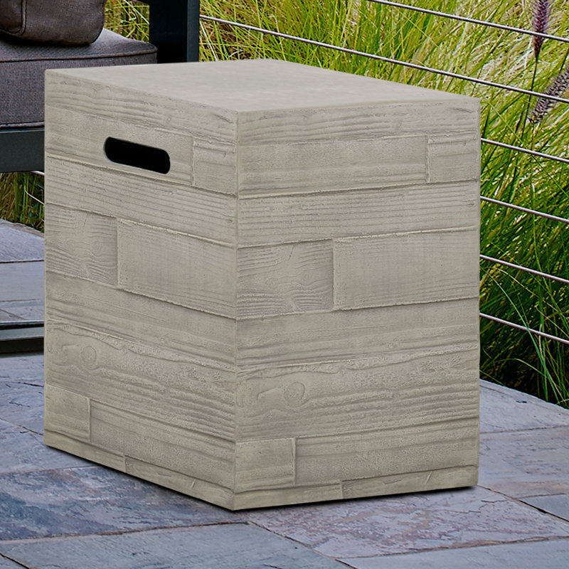 Real Flame Board Form Propane Tank Fire Pit Fuel Cover Wayfair