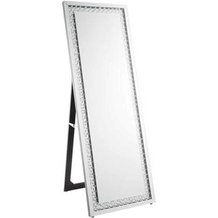 Rosdorf Park Warba Glam Beveled Full Length Mirror Wayfair