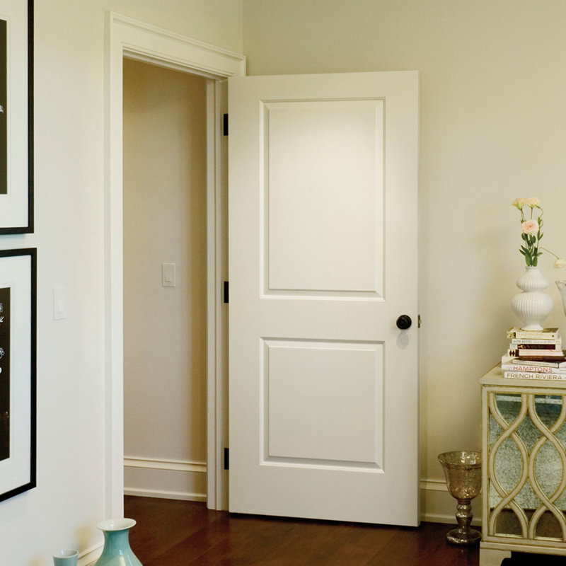 Verona Home Design Paneled Manufactured Wood Primed Molded