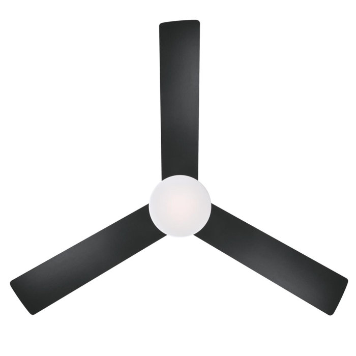52 Luray 3 Blade Led Ceiling Fan With Remote Light Kit Included