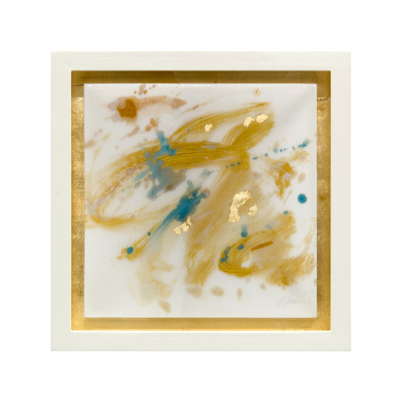 John Richard Splash Ii By Jackie Ellens Shadowbox Painting