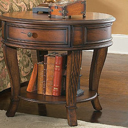 Brookhaven End Table with Storage by Hooker Furniture