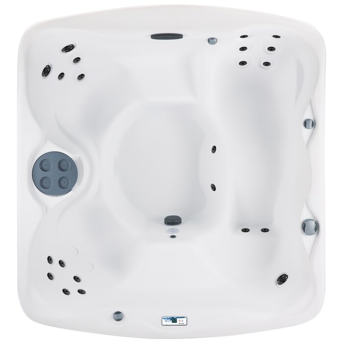 Ls500 5 Person 23 Jet Plug And Play Hot Tub With Multi Color Led Light