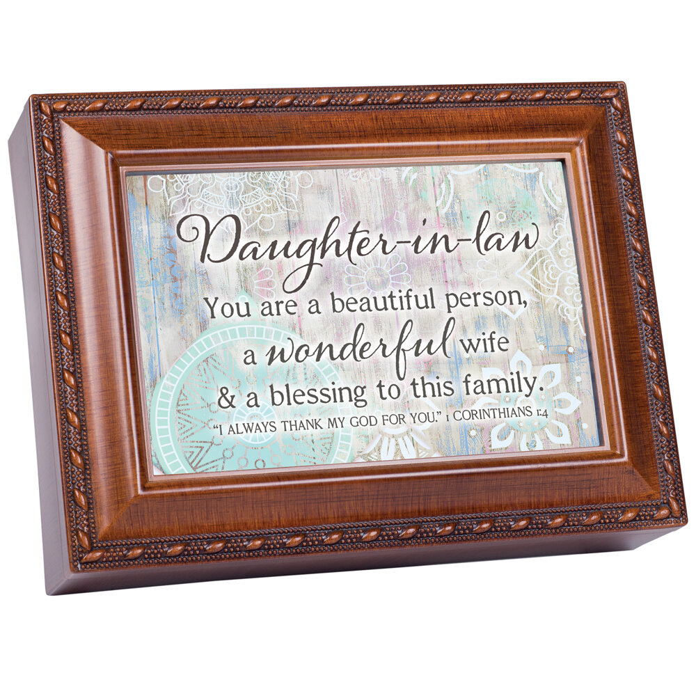 Trinx Daughter In Law Bless Friend Memory Box | Wayfair