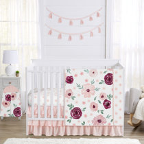 solid red crib bedding