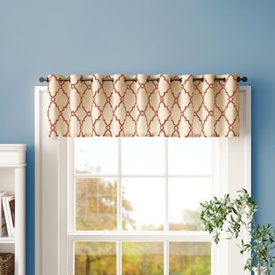 Champagne 3 Pc Kitchen Window Curtain Set w/ Metal Grommets 1 Valance 2 Tiers 