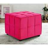 Margene Allover Tufted Cube Ottoman by Ivy Bronx