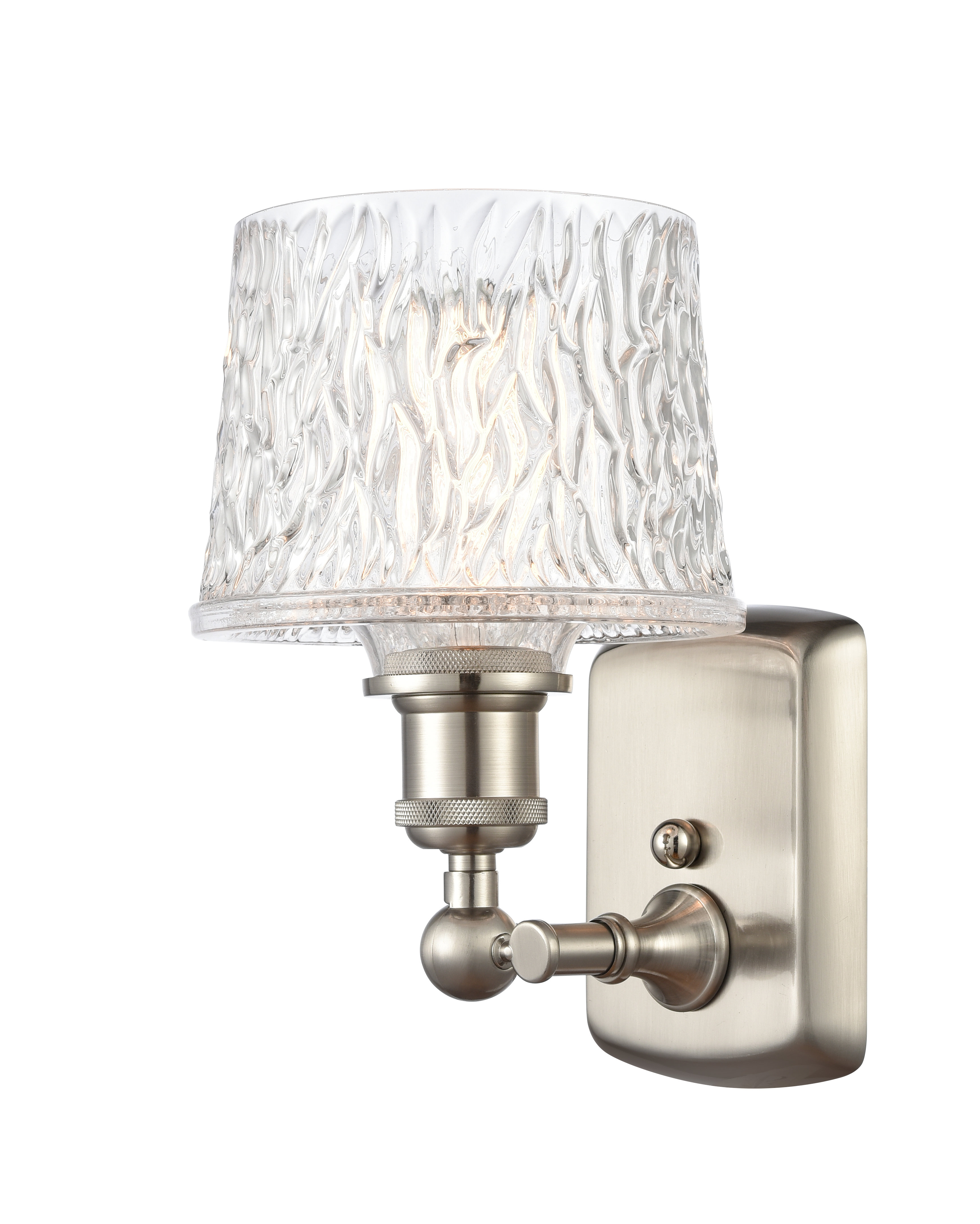 Longshore Tides Camire 1 Light Dimmable Armed Sconce Wayfair