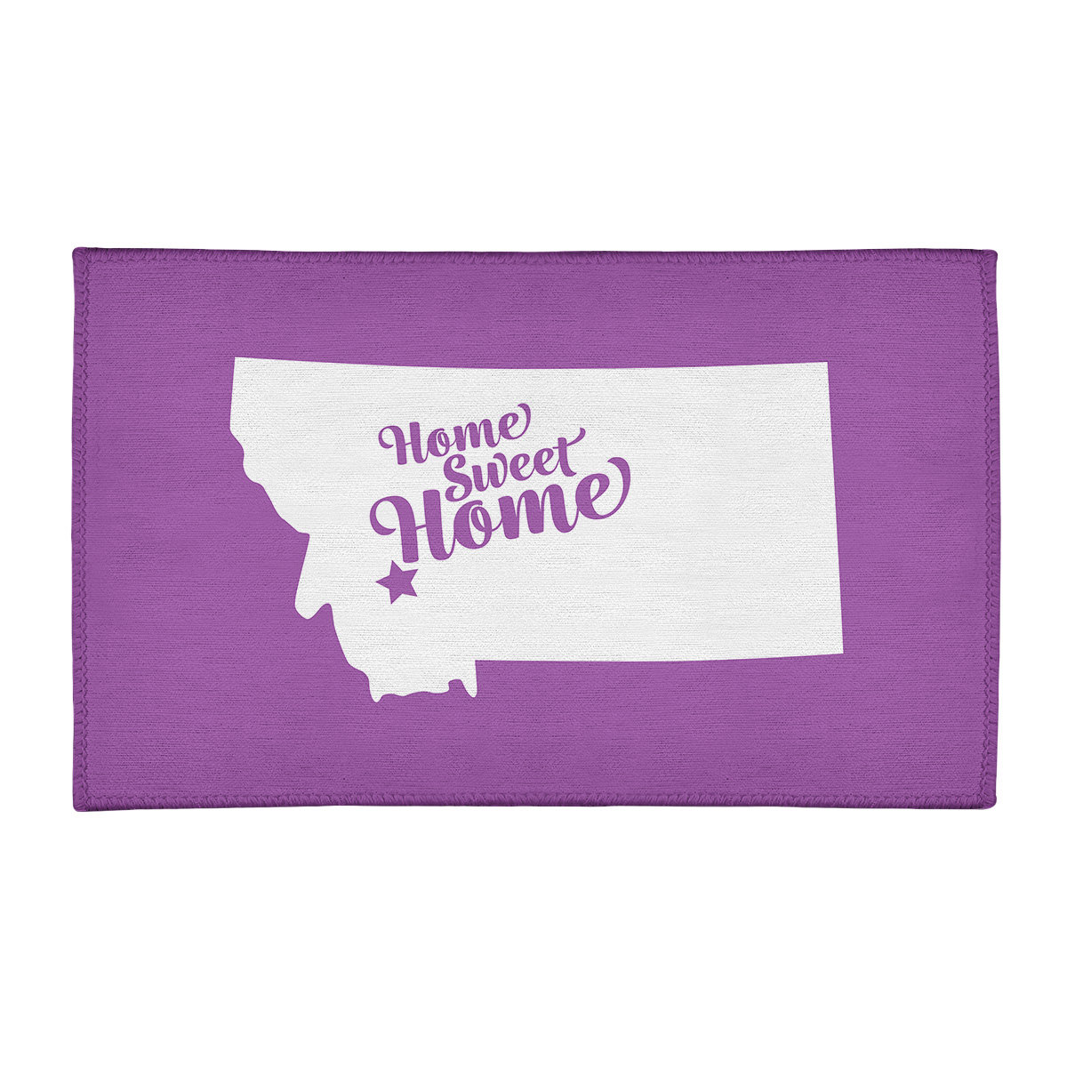 East Urban Home Home Sweet Butte Poly Chenille Rug Wayfair