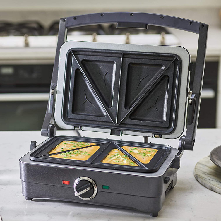 cuisinart 2 in 1 waffle and sandwich maker