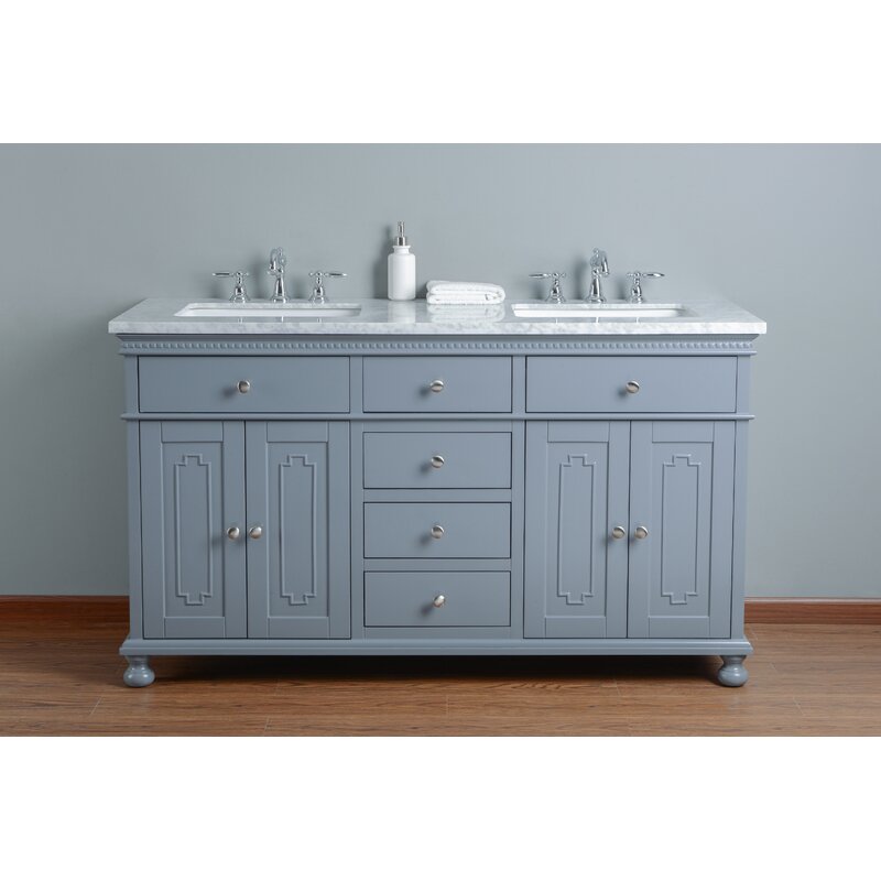 Birch Lane Heritage Casie 60 Double Bathroom Vanity Set