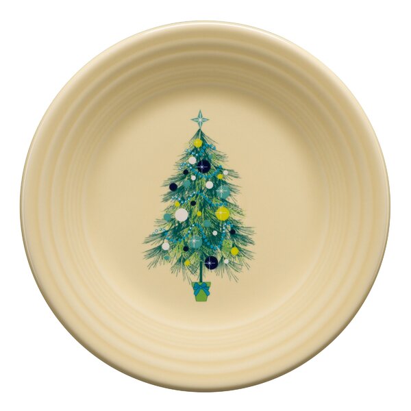 Fiesta Christmas Tree 9&quot; Luncheon Plate | Wayfair