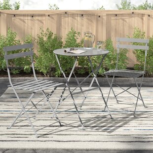 basilica 2 seater bistro set with cushions