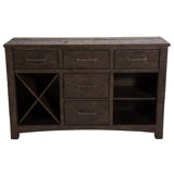 Farmhouse Rustic Wine Bottle Storage Equipped Sideboards Farmhouse Rustic Wine Bottle Storage Equipped Sideboards
