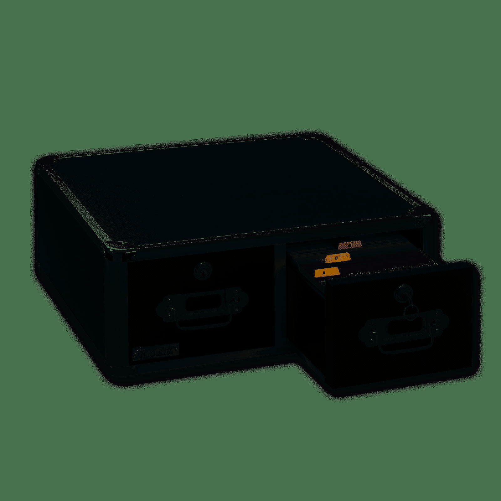 VAULTZ Index Card Safe Box with Key Lock Wayfair