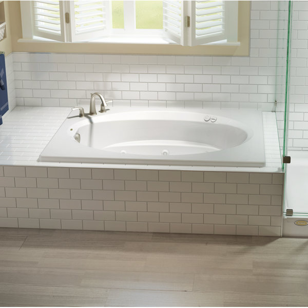 Jacuzzi Signature 72 X 42 Drop In Soaking Acrylic Bathtub Perigold