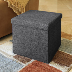 Storage Ottomans You Ll Love Wayfair Bloomfield Foldable Storage Ottoman Set Of 2