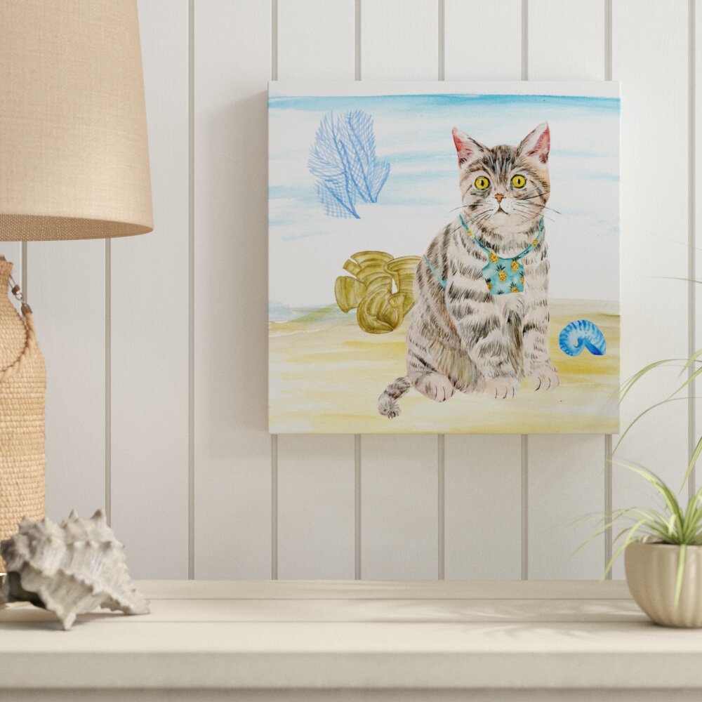 Highland Dunes Summer Purr Party II by Melissa Wang - Painting on ...