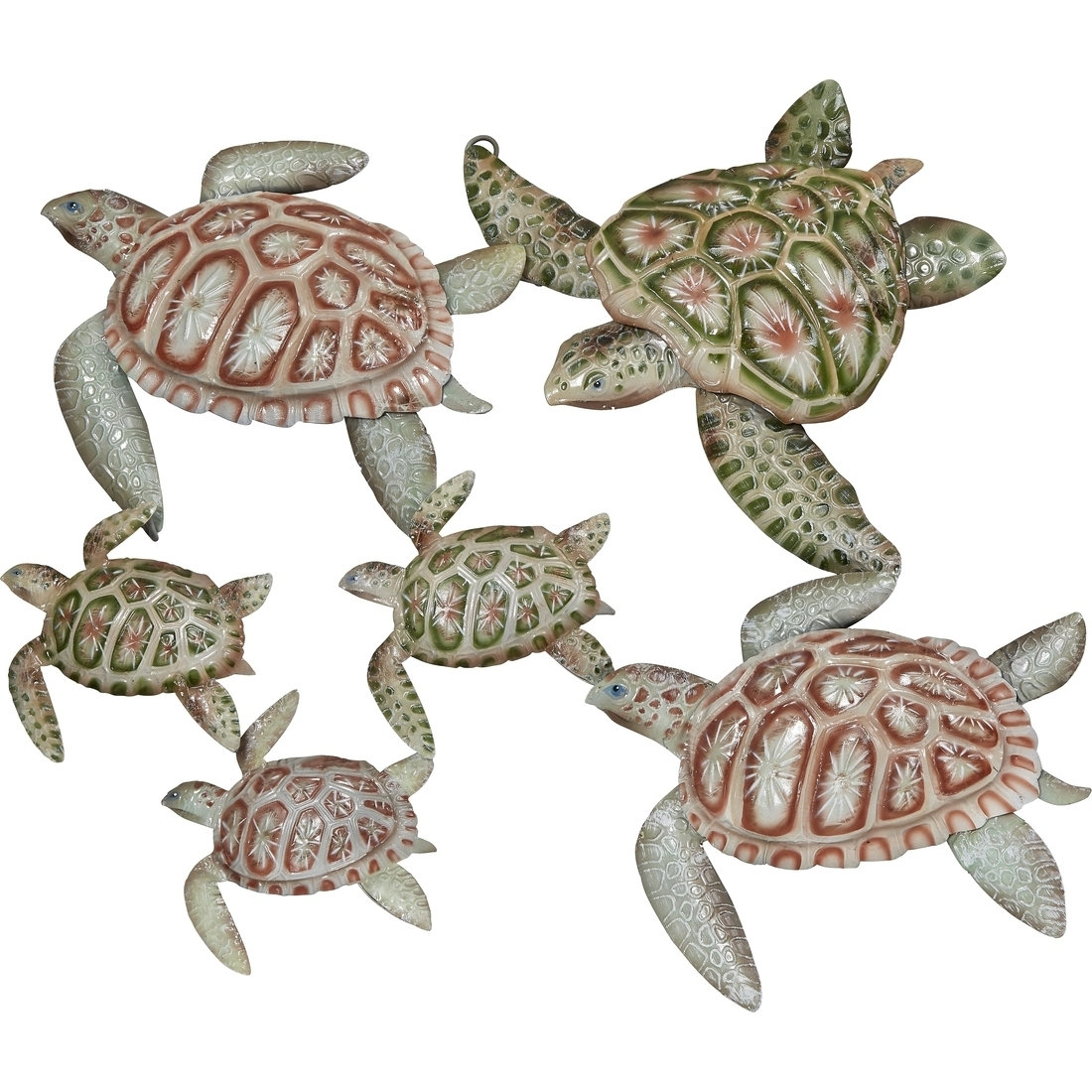Bayou Breeze Bale of Mixed Turtles Wall Décor Set Wayfair