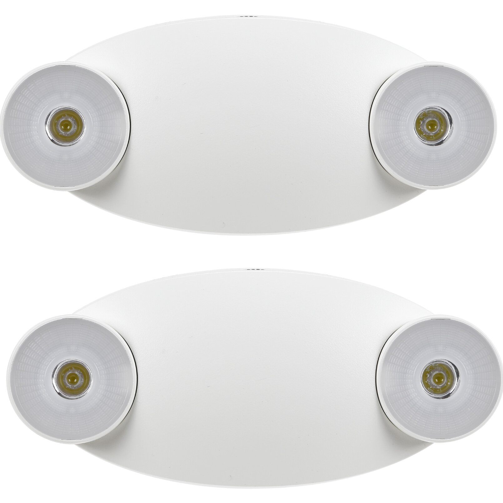 QUANTITY 2 Emergency Exit Light NEW UL Listed For Wet / Outdoor Locations 