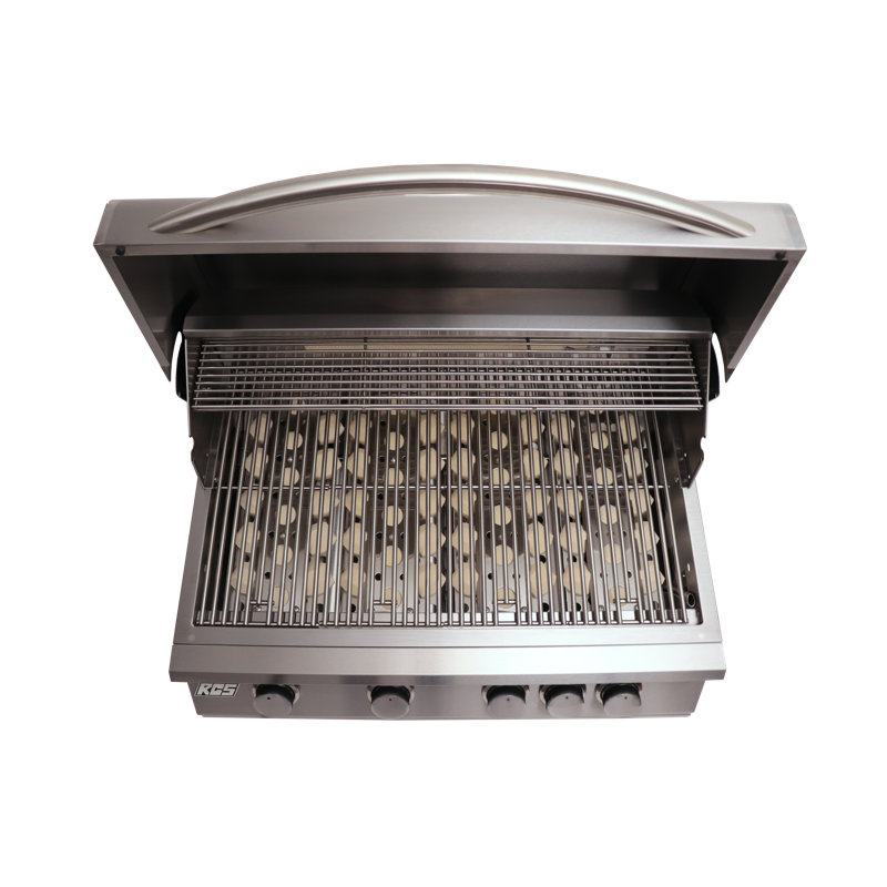 Renaissancecookingsystems Rcs Premier 4 Burner Built In Convertible Natural Gas Grill Wayfair