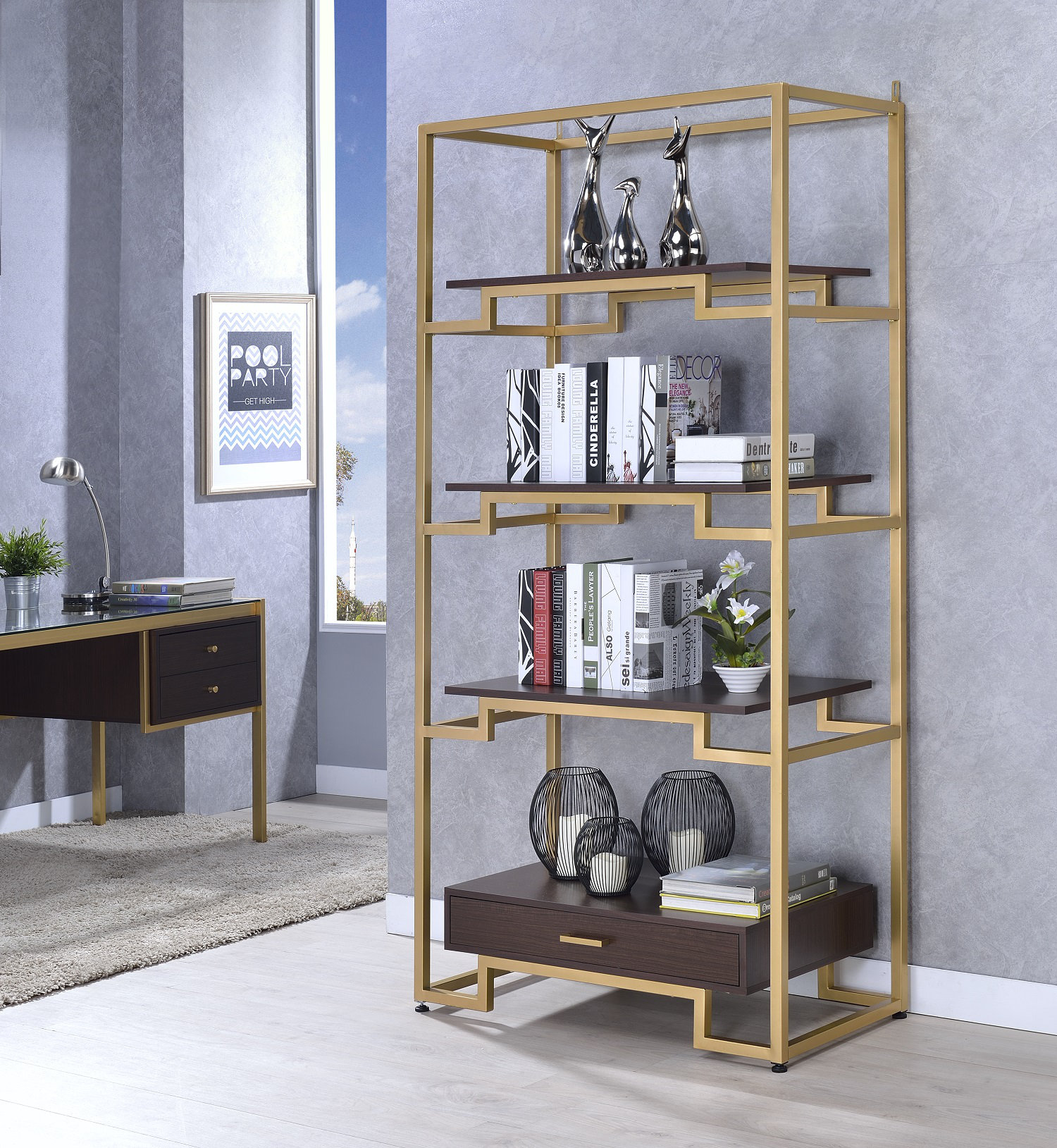 Danyel Etagere Bookcase Reviews Joss Main