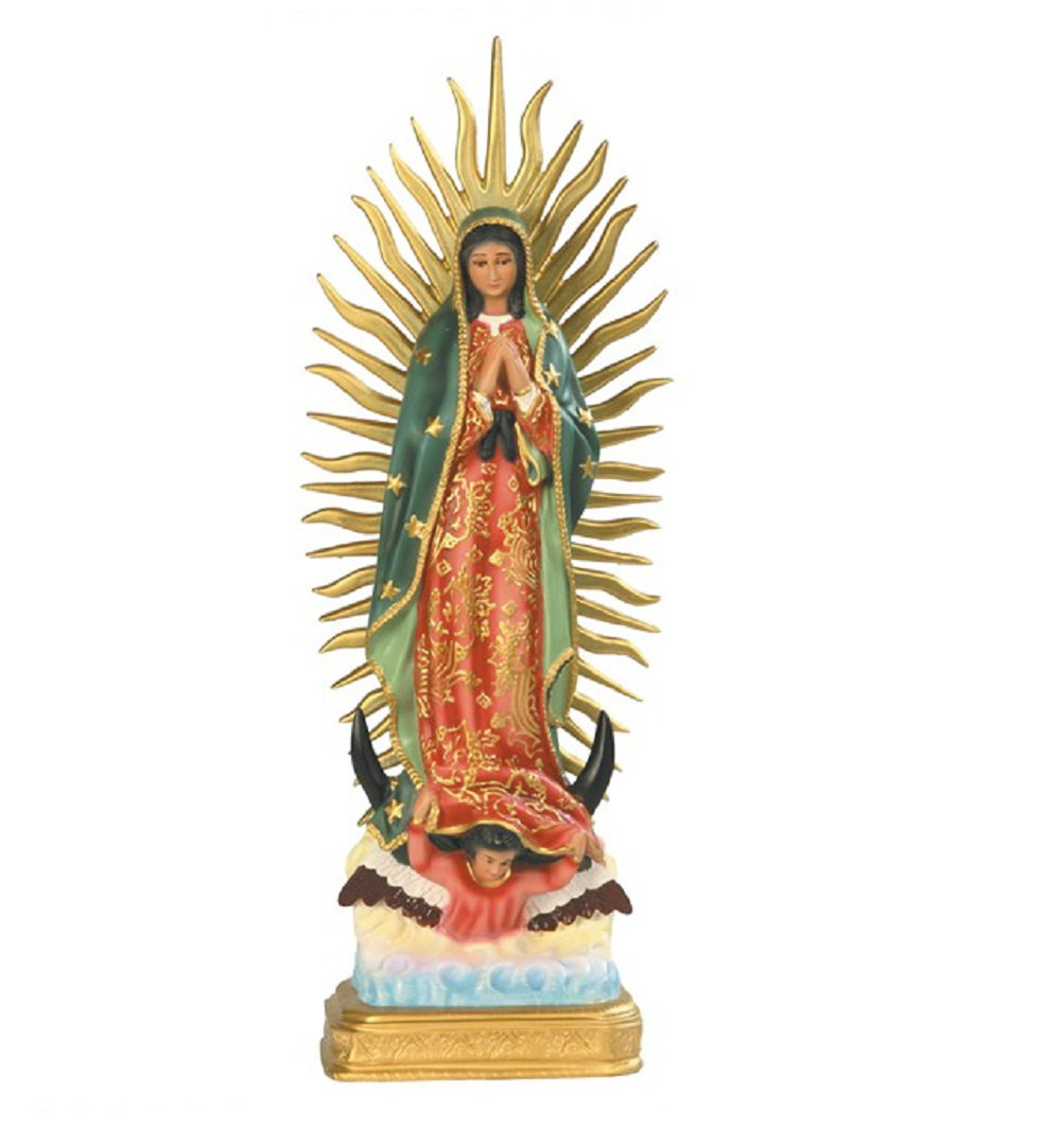 5 Inch Our Lady of Juquila Nuestra Señora de Virgen Mexico Statue figurine 