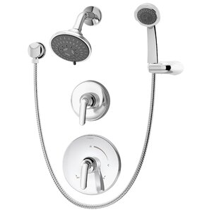 Elm Pressure Balance Hand Shower System with Lever Handle