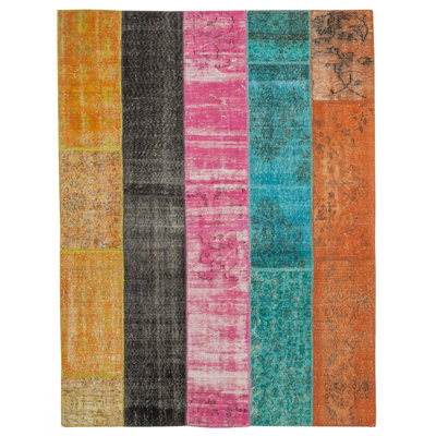 Patchwork Rug Isabelline