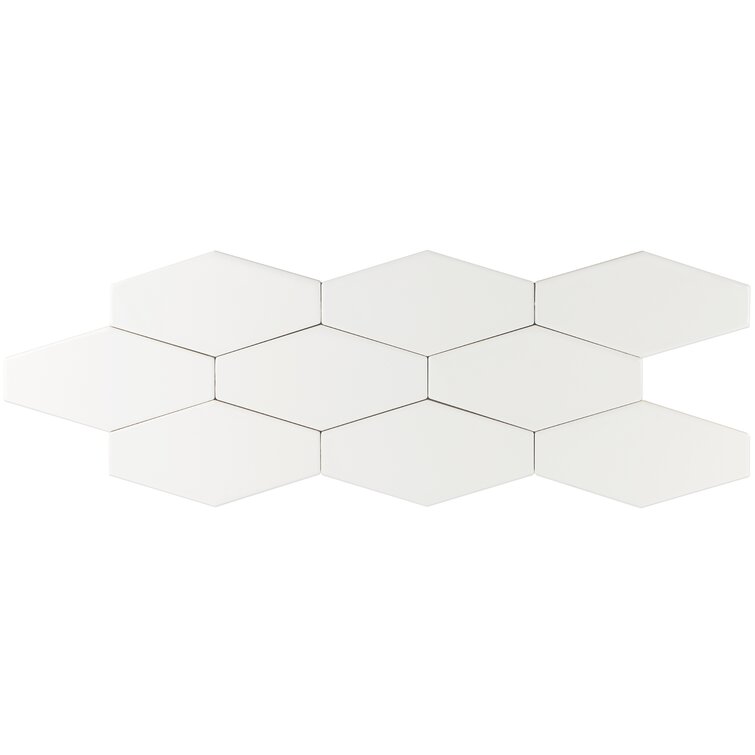 fårehyrde Shredded en sælger Ivy Hill Tile Birmingham 4" x 8" Micro-beveled Ceramic Subway Tile &  Reviews | Wayfair