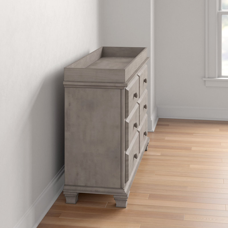 Three Posts Baby Kids Ranchester 6 Drawer Double Dresser Wayfair