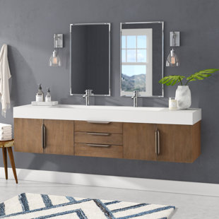 Floating Wall Mounted Bathroom Vanities You Ll Love Wayfair Save