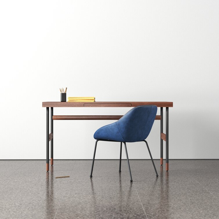 Adriana 55 Solid Wood Desk Allmodern