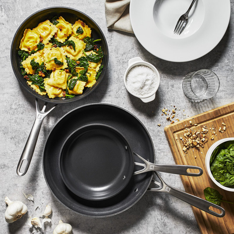 Zwilling JA Henckels 8 in. Aluminum NonStick Frying Pan Set & Reviews