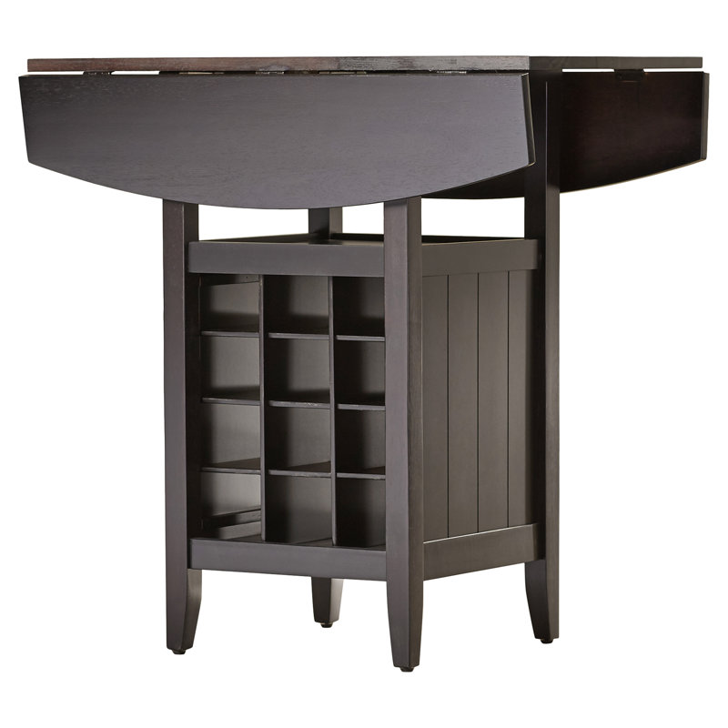 Alcott Hill Carisbrooke 3 Piece Pub Table Set In Espresso Alcott Hill Carisbrooke 3 Piece Pub
