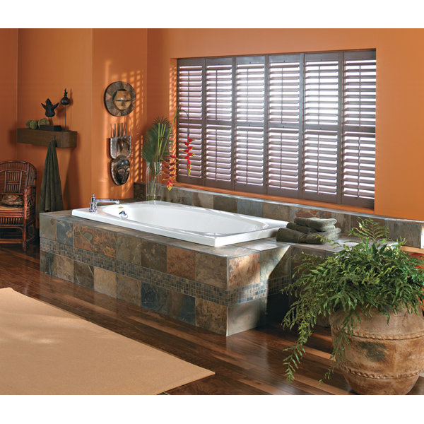 Jacuzzi Amiga 72 X 36 Drop In Soaking Acrylic Bathtub Wayfair