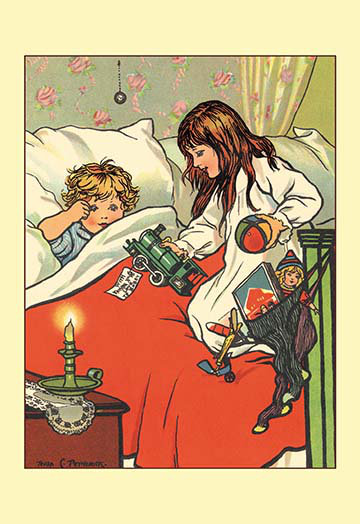 Buyenlarge Christmas Morning By Rosa C Petherick Painting Print