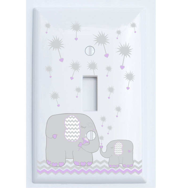 elephant light switch cover