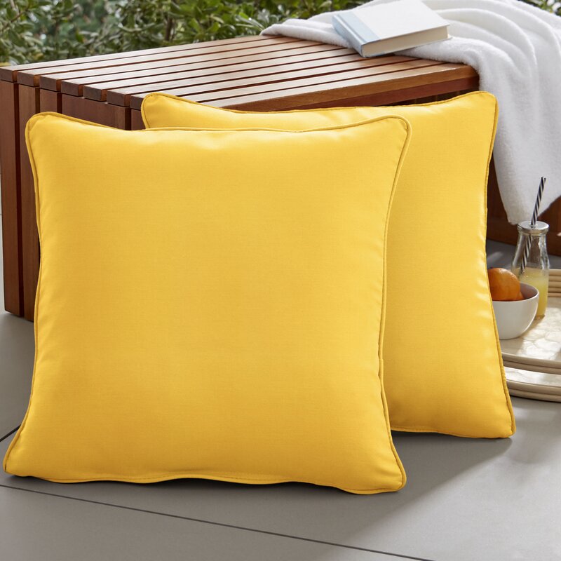 sunflower outdoor cushions